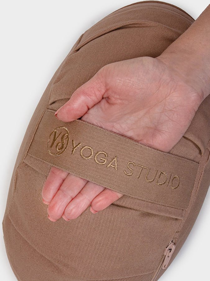 Yoga Studio GOTS Organic Cotton Round Lotus Zafu Buckwheat Cushion - mezetto Shopify Collective Yoga Studio Store