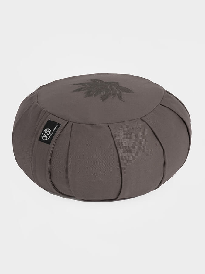 Yoga Studio GOTS Organic Cotton Round Lotus Zafu Buckwheat Cushion - mezetto Shopify Collective Yoga Studio Store