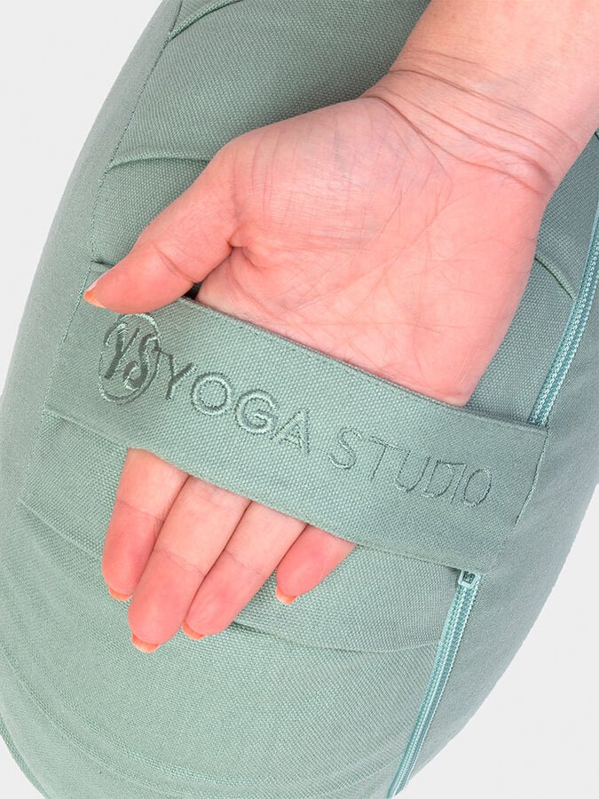 Yoga Studio GOTS Organic Cotton Round Lotus Zafu Buckwheat Cushion - mezetto Shopify Collective Yoga Studio Store