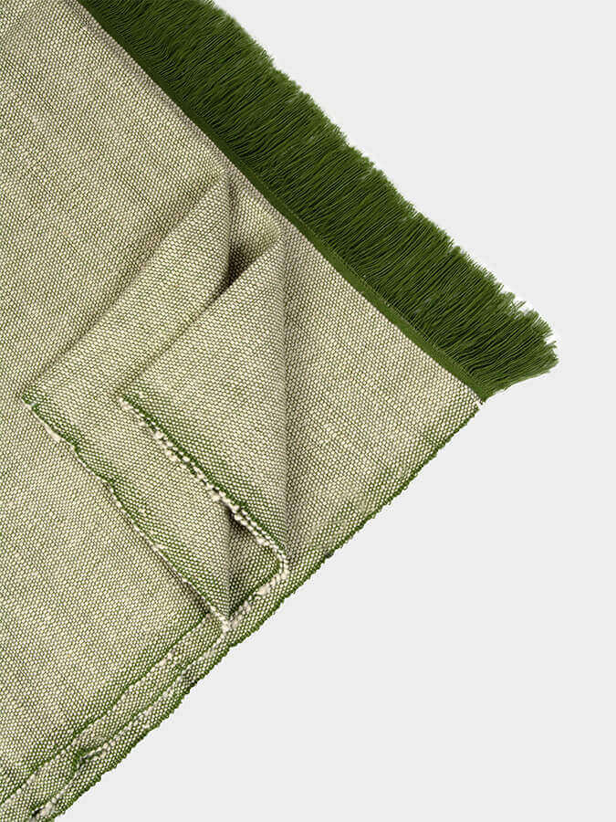 Yoga Studio GOTS Organic Cotton Two Toned Yoga Blanket - mezetto Shopify Collective Yoga Studio Store