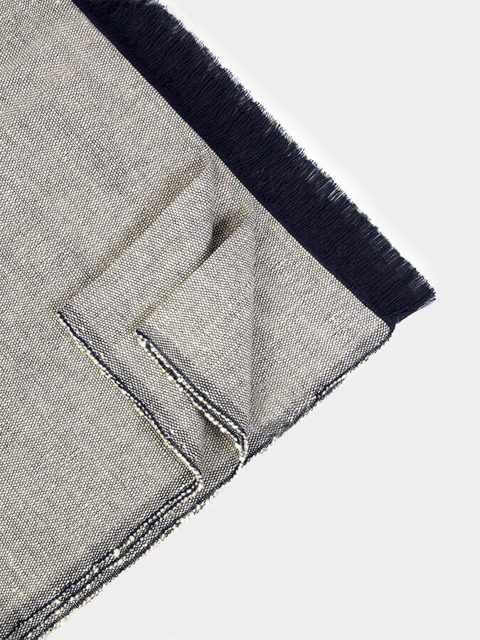 Yoga Studio GOTS Organic Cotton Two Toned Yoga Blanket - mezetto Shopify Collective Yoga Studio Store