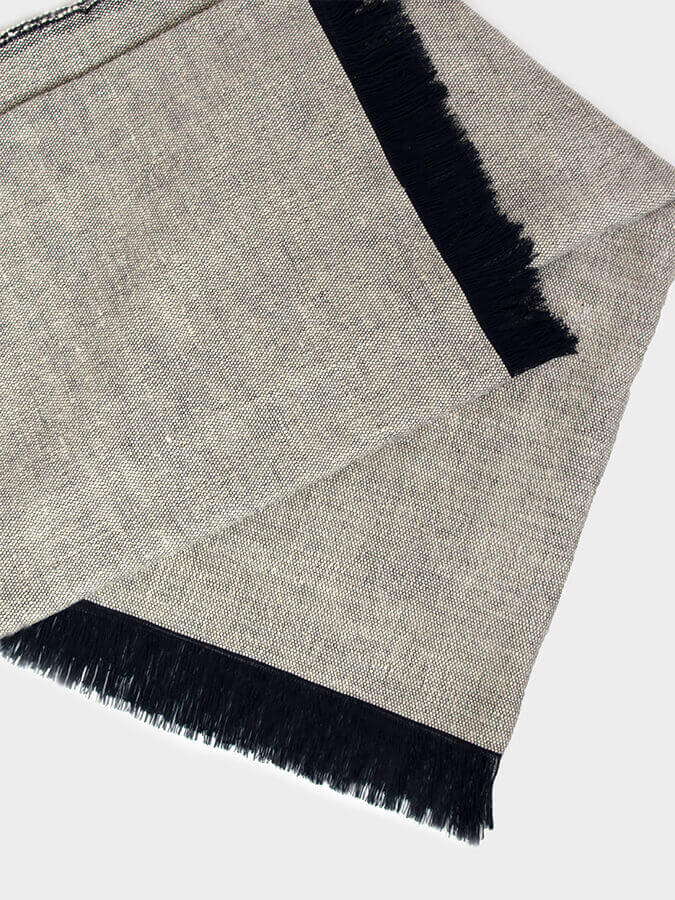 Yoga Studio GOTS Organic Cotton Two Toned Yoga Blanket - mezetto Shopify Collective Yoga Studio Store