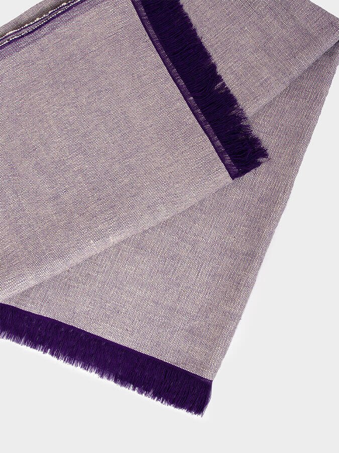 Yoga Studio GOTS Organic Cotton Two Toned Yoga Blanket - mezetto Shopify Collective Yoga Studio Store