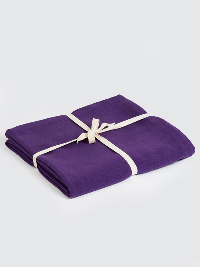 Yoga Studio GOTS Organic Cotton Yoga Blanket - mezetto Shopify Collective Yoga Studio Store