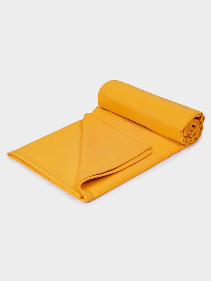 Yoga Studio GOTS Organic Cotton Yoga Blanket - mezetto Shopify Collective Yoga Studio Store
