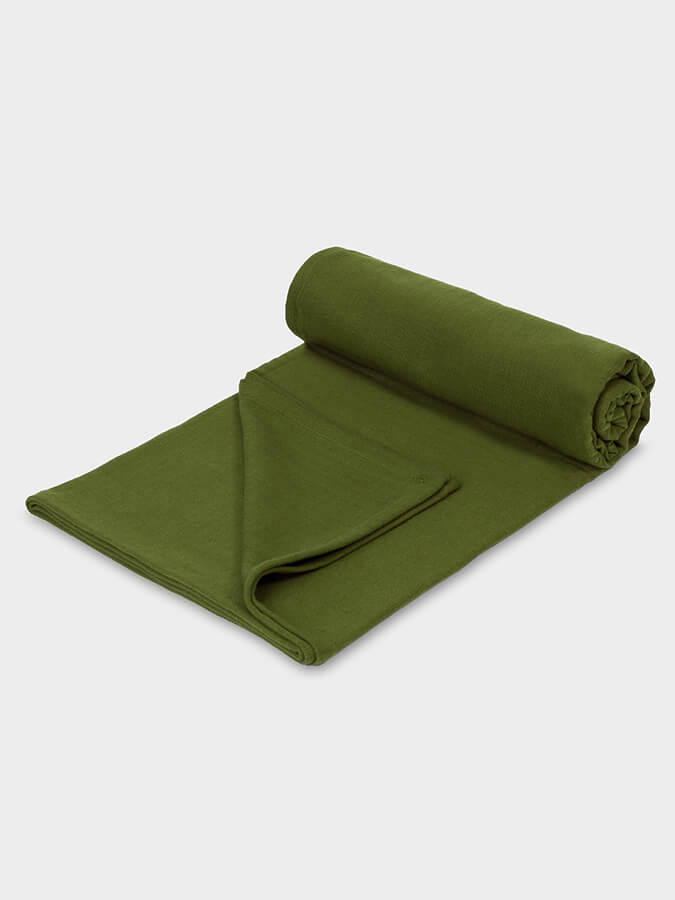 Yoga Studio GOTS Organic Cotton Yoga Blanket - mezetto Shopify Collective Yoga Studio Store