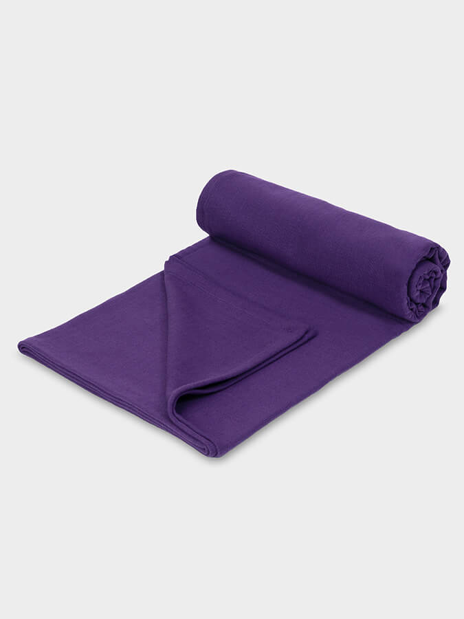 Yoga Studio GOTS Organic Cotton Yoga Blanket - mezetto Shopify Collective Yoga Studio Store