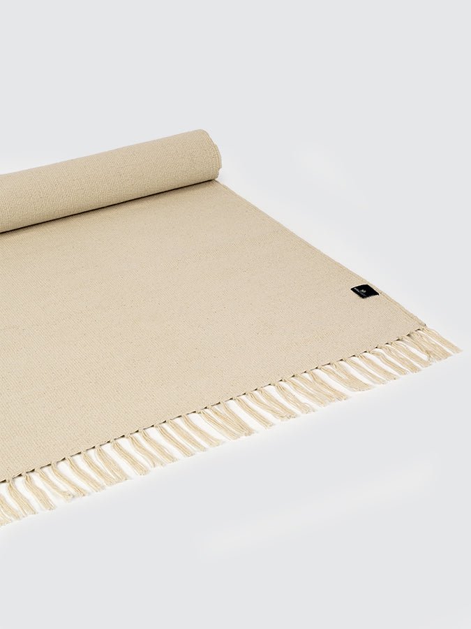 Yoga Studio GOTS Organic Cotton Yoga Mat - mezetto Shopify Collective Yoga Studio Store