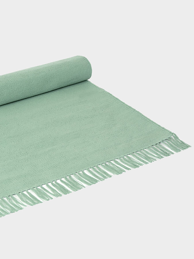 Yoga Studio GOTS Organic Cotton Yoga Mat - mezetto Shopify Collective Yoga Studio Store