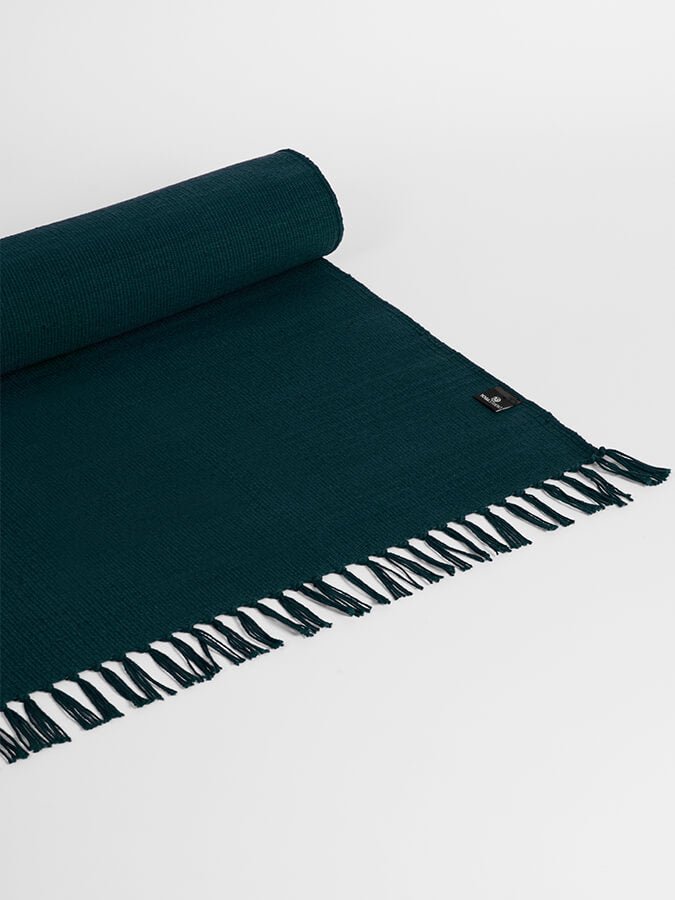 Yoga Studio GOTS Organic Cotton Yoga Mat - mezetto Shopify Collective Yoga Studio Store