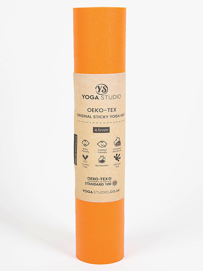 Yoga Studio Oeko - Tex Long & Wide Yoga Mat 4.5mm - mezetto Shopify Collective Yoga Studio Store