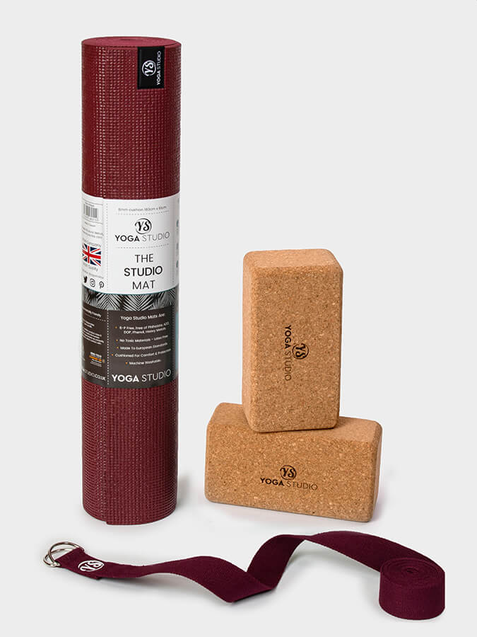 Yoga Studio Oeko - Tex Starter Cork Yoga Set - mezetto Shopify Collective Yoga Studio Store