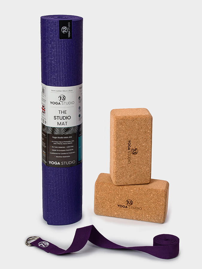 Yoga Studio Oeko - Tex Starter Cork Yoga Set - mezetto Shopify Collective Yoga Studio Store
