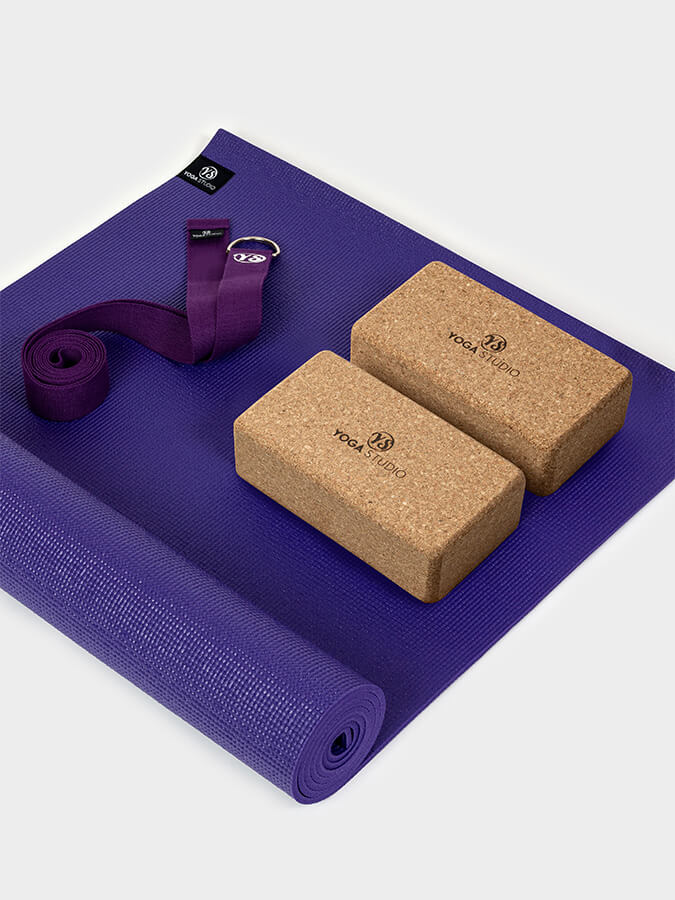 Yoga Studio Oeko - Tex Starter Cork Yoga Set - mezetto Shopify Collective Yoga Studio Store