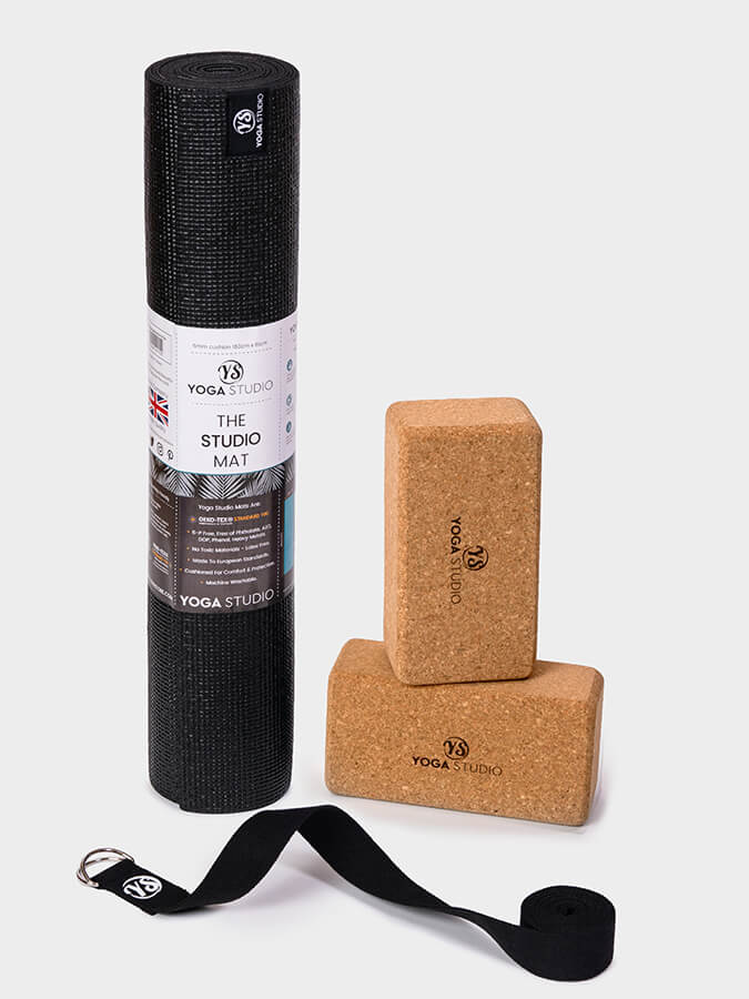 Yoga Studio Oeko - Tex Starter Cork Yoga Set - mezetto Shopify Collective Yoga Studio Store