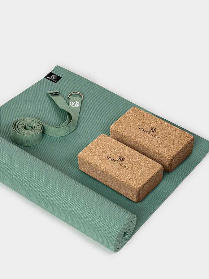 Yoga Studio Oeko - Tex Starter Cork Yoga Set - mezetto Shopify Collective Yoga Studio Store