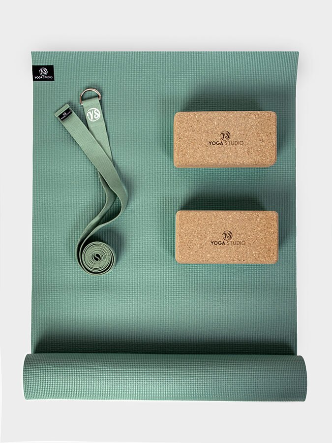 Yoga Studio Oeko - Tex Starter Cork Yoga Set - mezetto Shopify Collective Yoga Studio Store