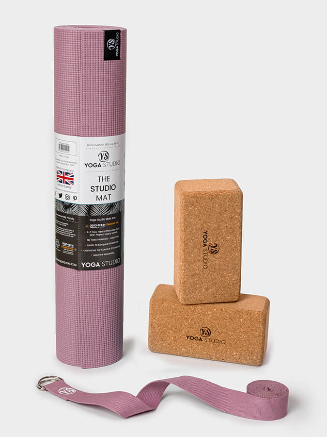 Yoga Studio Oeko - Tex Starter Cork Yoga Set - mezetto Shopify Collective Yoga Studio Store