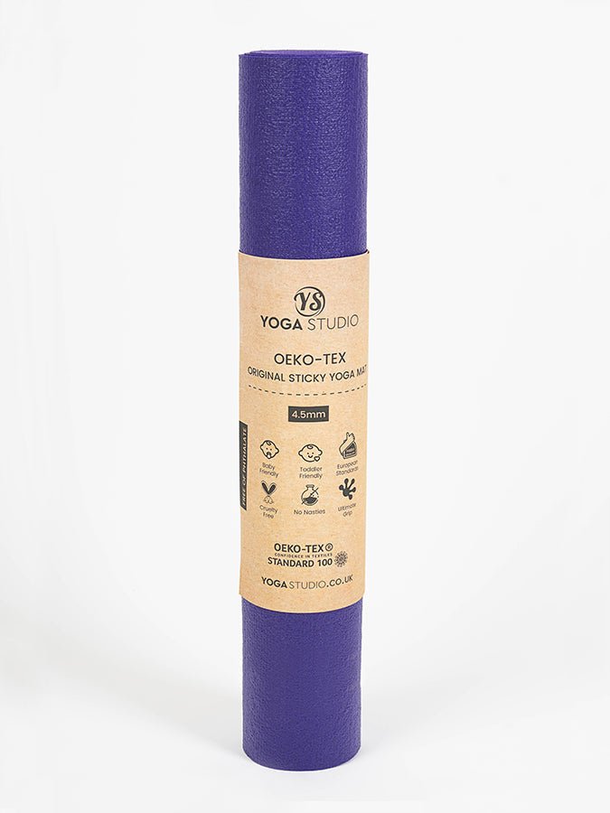 Yoga Studio Oeko - Tex Sticky Yoga Mat 4.5mm - mezetto Shopify Collective Yoga Studio Store