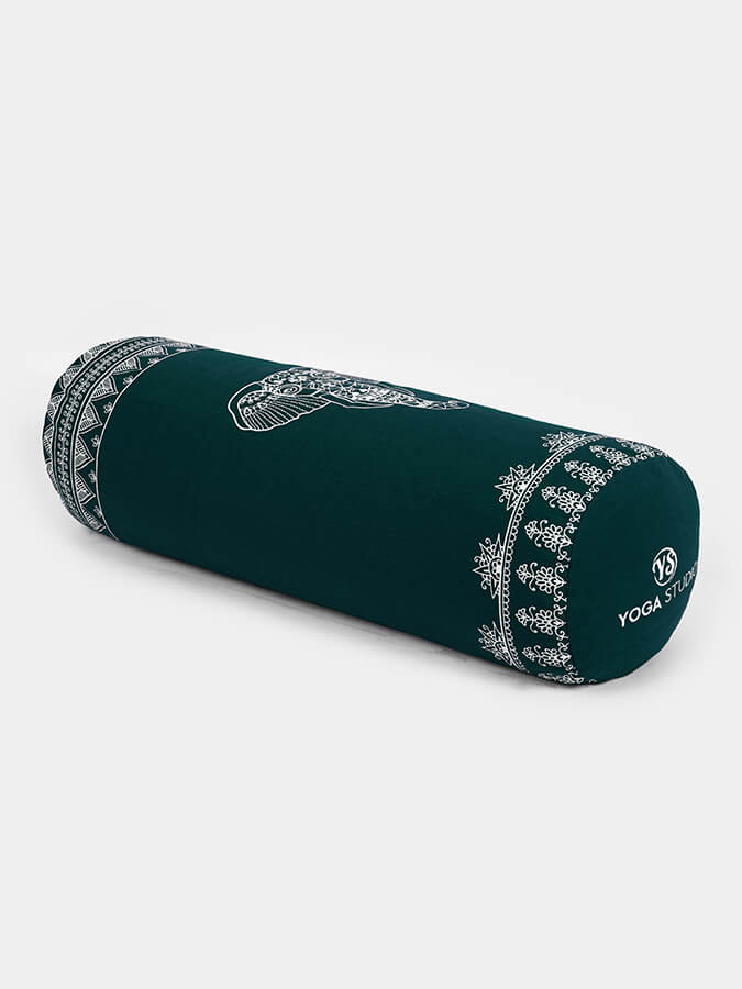 Yoga Studio Organic Buckwheat Elephant Meditation Bolster Cushion - mezetto Shopify Collective Yoga Studio Store