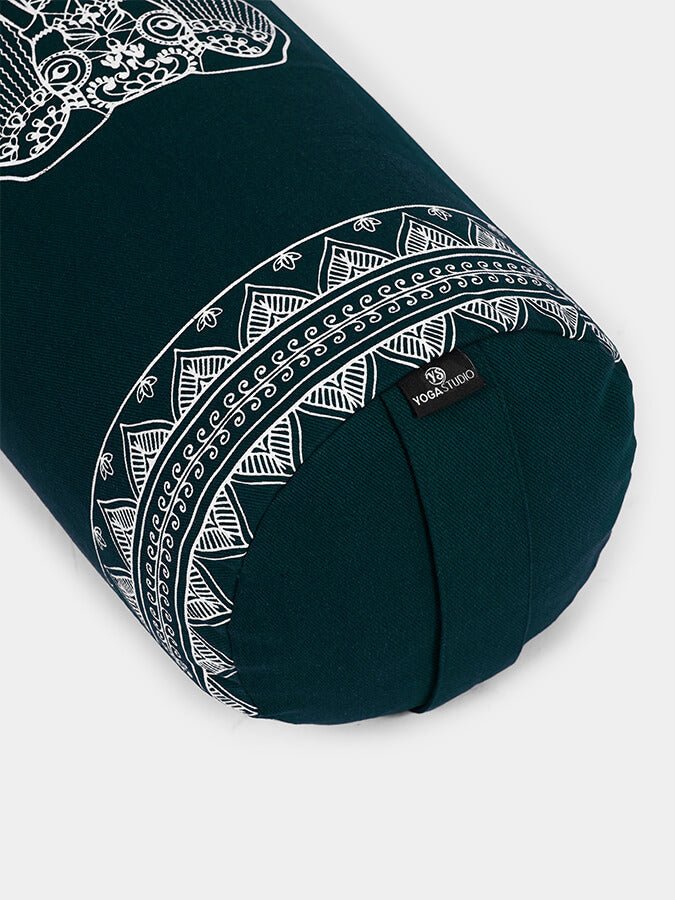 Yoga Studio Organic Buckwheat Elephant Meditation Bolster Cushion - mezetto Shopify Collective Yoga Studio Store