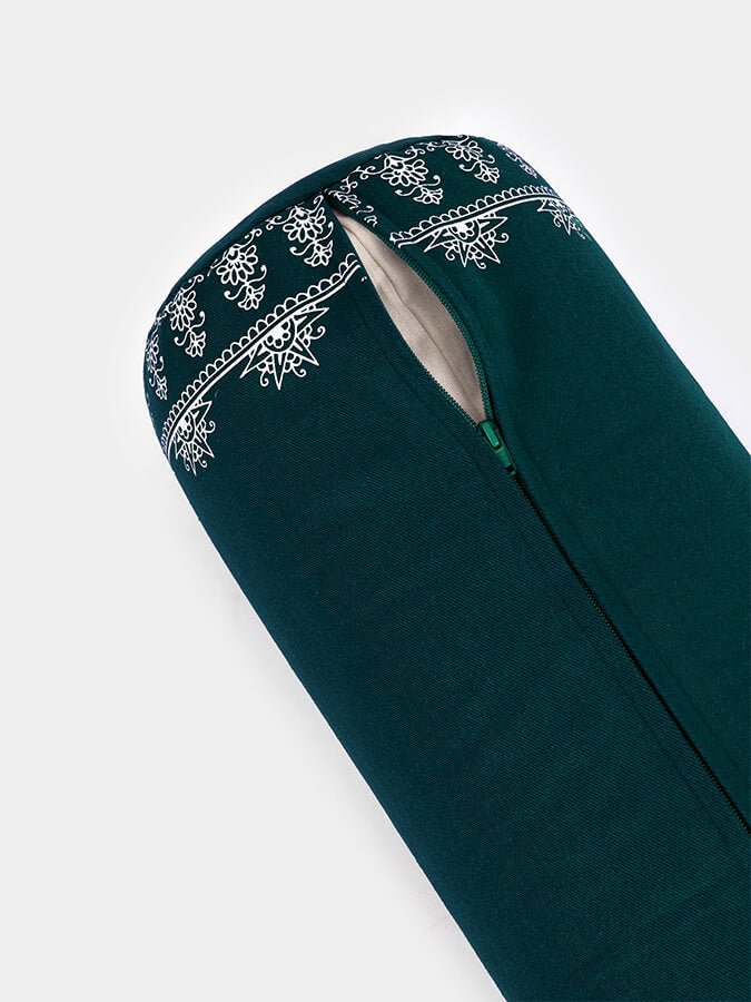 Yoga Studio Organic Buckwheat Elephant Meditation Bolster Cushion - mezetto Shopify Collective Yoga Studio Store