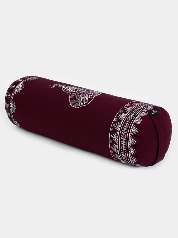 Yoga Studio Organic Buckwheat Elephant Meditation Bolster Cushion - mezetto Shopify Collective Yoga Studio Store