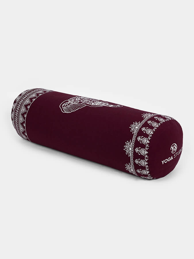 Yoga Studio Organic Buckwheat Elephant Meditation Bolster Cushion - mezetto Shopify Collective Yoga Studio Store