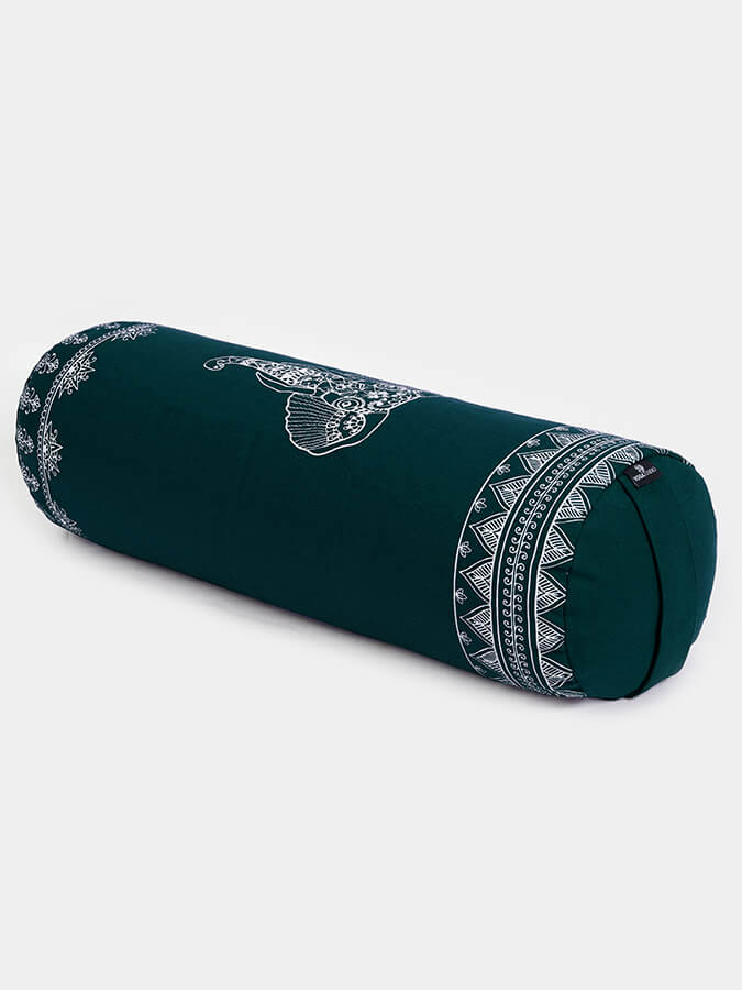 Yoga Studio Organic Buckwheat Elephant Meditation Bolster Cushion - mezetto Shopify Collective Yoga Studio Store