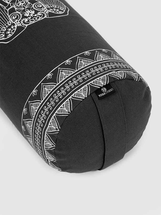 Yoga Studio Organic Buckwheat Elephant Meditation Bolster Cushion - mezetto Shopify Collective Yoga Studio Store
