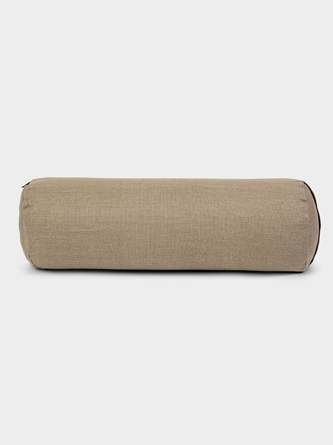 Yoga Studio Organic Buckwheat Hemp Lotus Meditation Bolster Cushion - mezetto Shopify Collective Yoga Studio Store