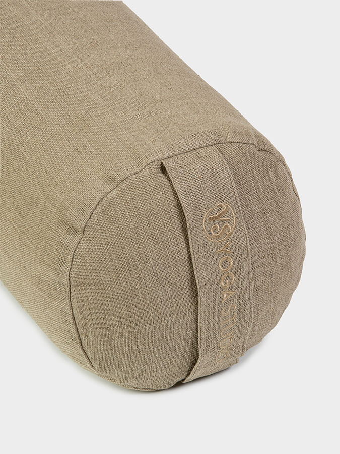 Yoga Studio Organic Buckwheat Hemp Lotus Meditation Bolster Cushion - mezetto Shopify Collective Yoga Studio Store