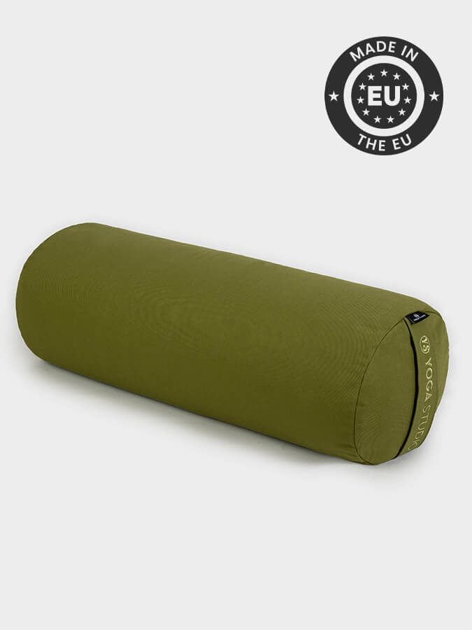 Yoga Studio Organic Buckwheat Meditation Bolster Cushion - mezetto Shopify Collective Yoga Studio Store