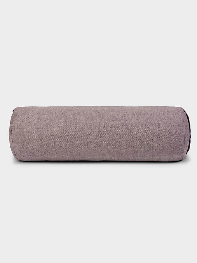 Yoga Studio Organic Buckwheat Two Toned Meditation Bolster Cushion - mezetto Shopify Collective Yoga Studio Store