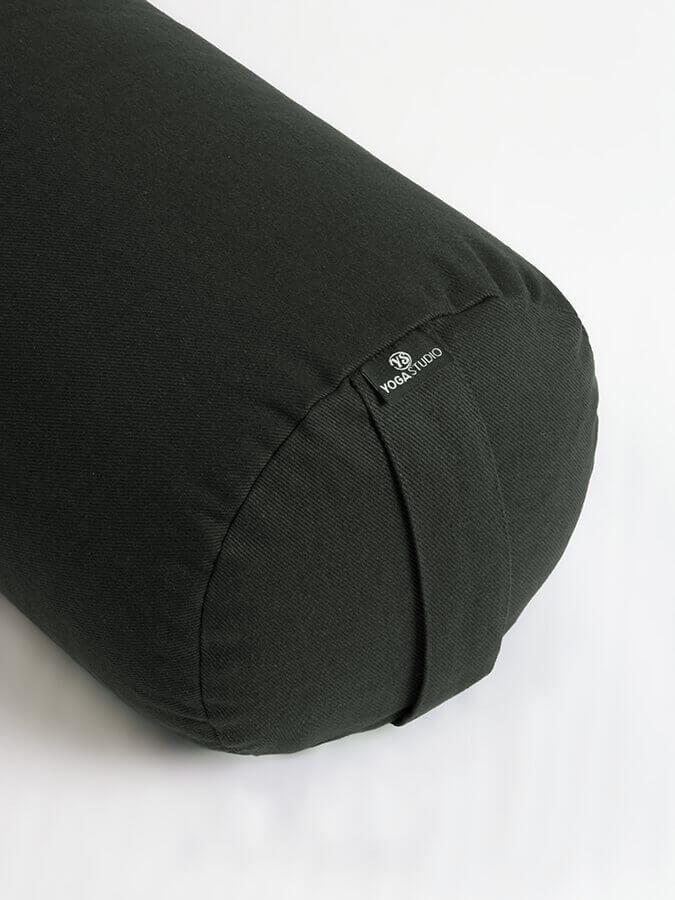 Yoga Studio Organic Cotton Buckwheat Lotus Meditation Bolster Cushion - mezetto Shopify Collective Yoga Studio Store