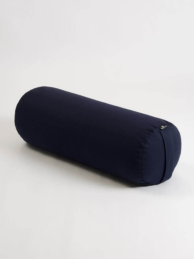 Yoga Studio Organic Cotton Buckwheat Lotus Meditation Bolster Cushion - mezetto Shopify Collective Yoga Studio Store