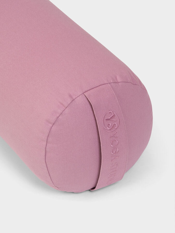 Yoga Studio Organic Cotton Buckwheat Lotus Meditation Bolster Cushion - mezetto Shopify Collective Yoga Studio Store