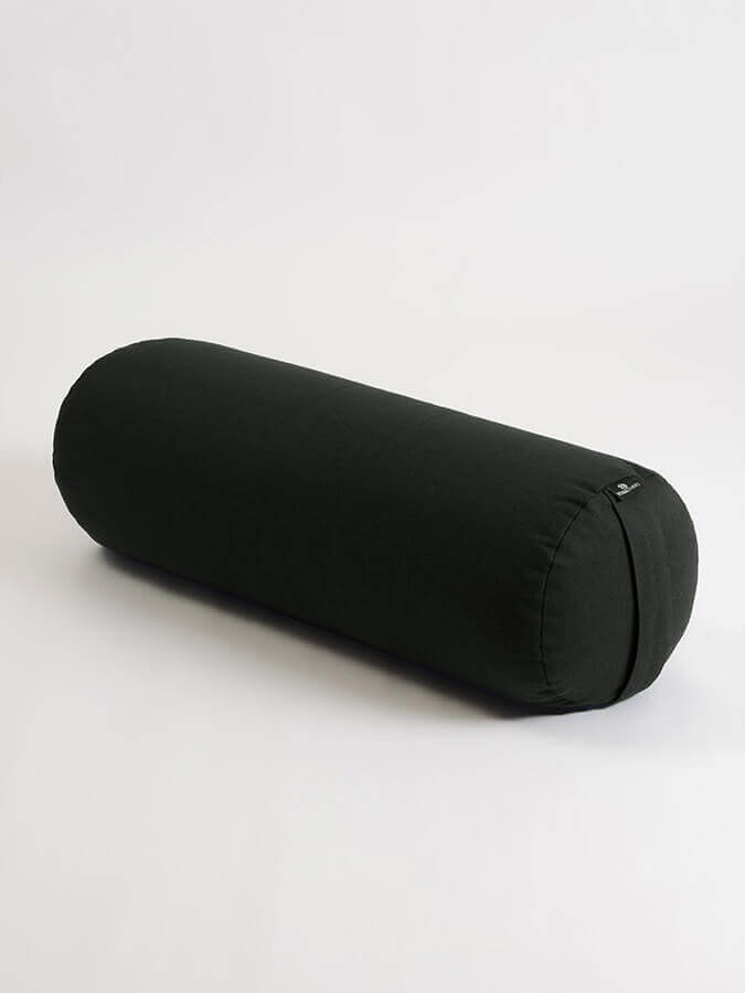 Yoga Studio Organic Cotton Buckwheat Lotus Meditation Bolster Cushion - mezetto Shopify Collective Yoga Studio Store