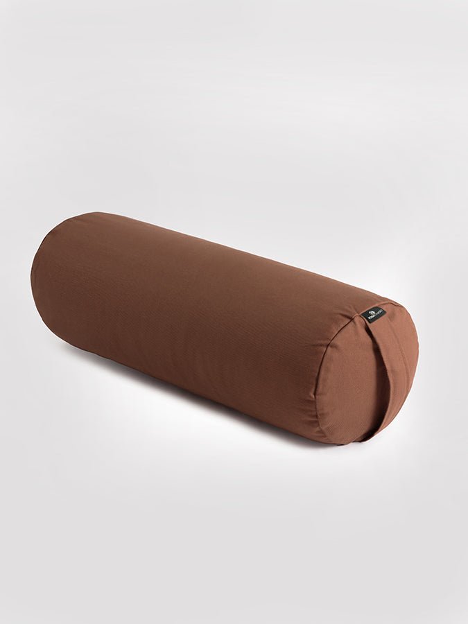 Yoga Studio Organic Cotton Buckwheat Lotus Meditation Bolster Cushion - mezetto Shopify Collective Yoga Studio Store