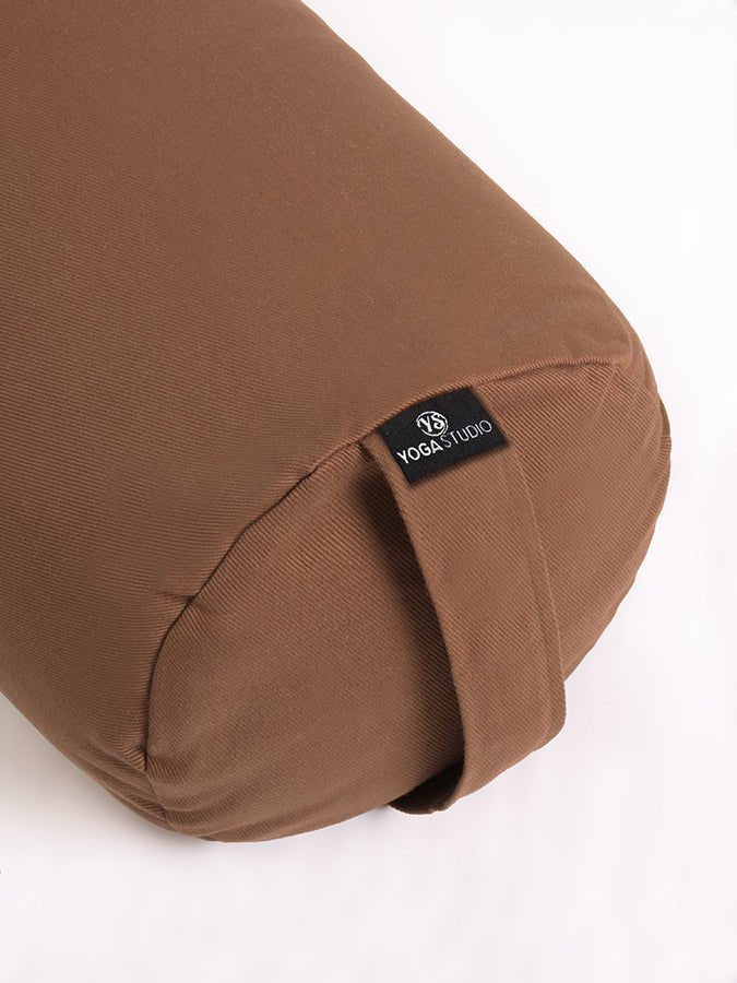Yoga Studio Organic Cotton Buckwheat Lotus Meditation Bolster Cushion - mezetto Shopify Collective Yoga Studio Store