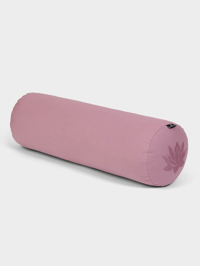 Yoga Studio Organic Cotton Buckwheat Lotus Meditation Bolster Cushion - mezetto Shopify Collective Yoga Studio Store