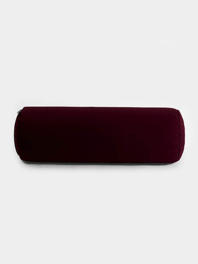 Yoga Studio Organic Cotton Buckwheat Lotus Meditation Bolster Cushion - mezetto Shopify Collective Yoga Studio Store