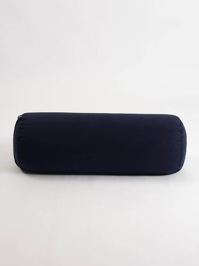 Yoga Studio Organic Cotton Buckwheat Lotus Meditation Bolster Cushion - mezetto Shopify Collective Yoga Studio Store
