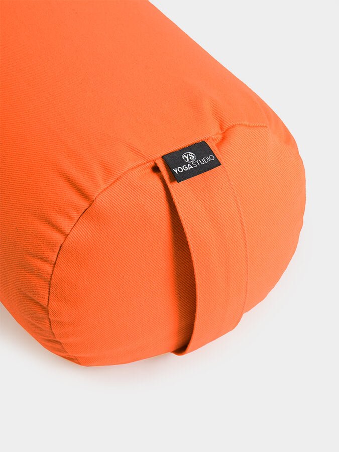Yoga Studio Organic Cotton Buckwheat Lotus Meditation Bolster Cushion - mezetto Shopify Collective Yoga Studio Store