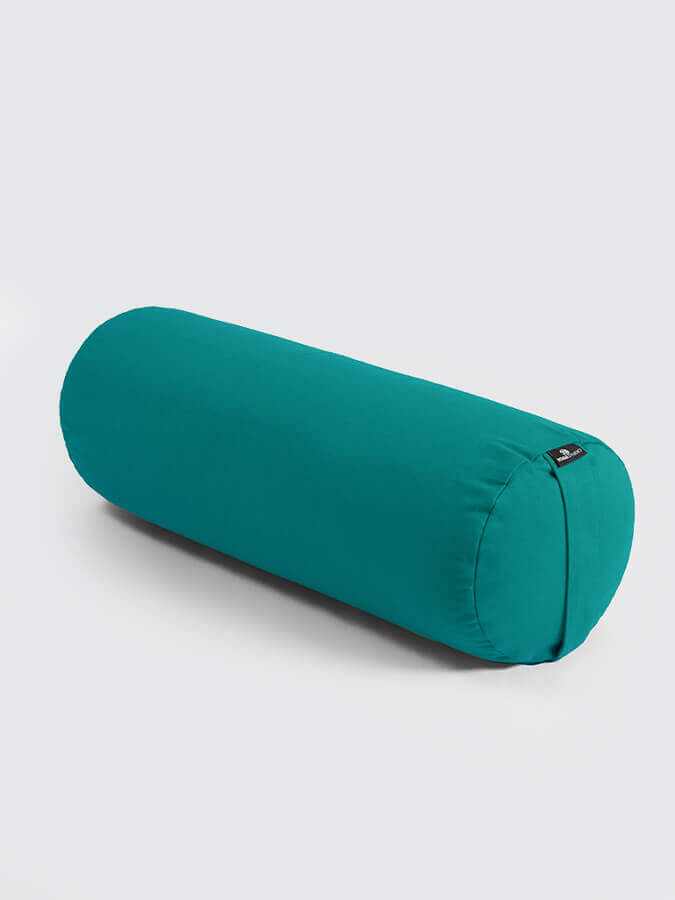 Yoga Studio Organic Cotton Buckwheat Lotus Meditation Bolster Cushion - mezetto Shopify Collective Yoga Studio Store