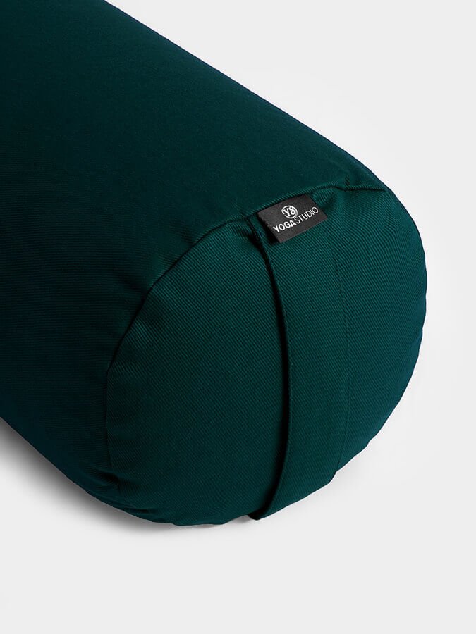 Yoga Studio Organic Cotton Buckwheat Lotus Meditation Bolster Cushion - mezetto Shopify Collective Yoga Studio Store