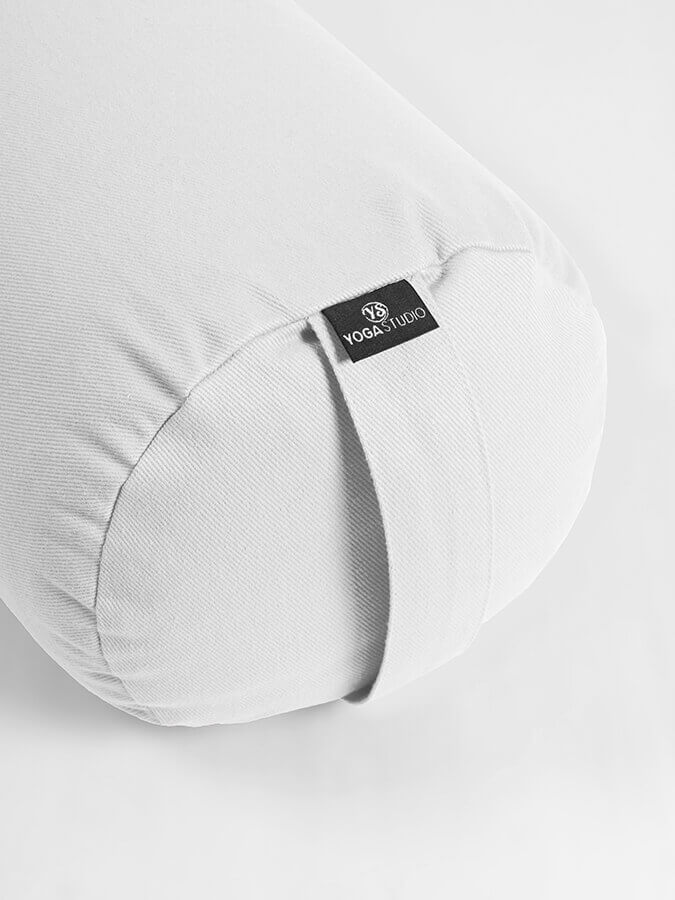 Yoga Studio Organic Cotton Buckwheat Lotus Meditation Bolster Cushion - mezetto Shopify Collective Yoga Studio Store
