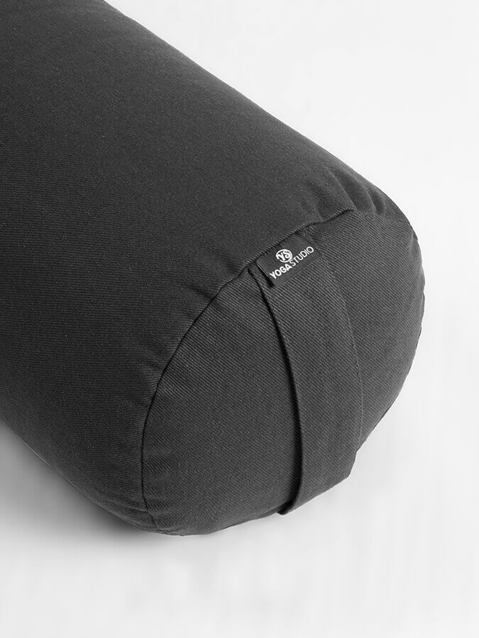 Yoga Studio Organic Cotton Buckwheat Lotus Meditation Bolster Cushion - mezetto Shopify Collective Yoga Studio Store