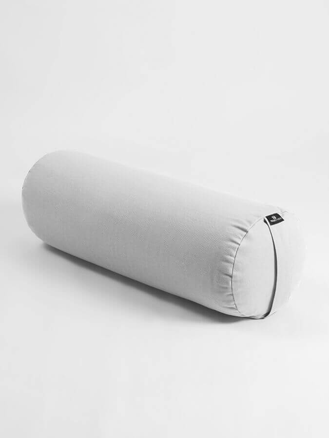 Yoga Studio Organic Cotton Buckwheat Lotus Meditation Bolster Cushion - mezetto Shopify Collective Yoga Studio Store