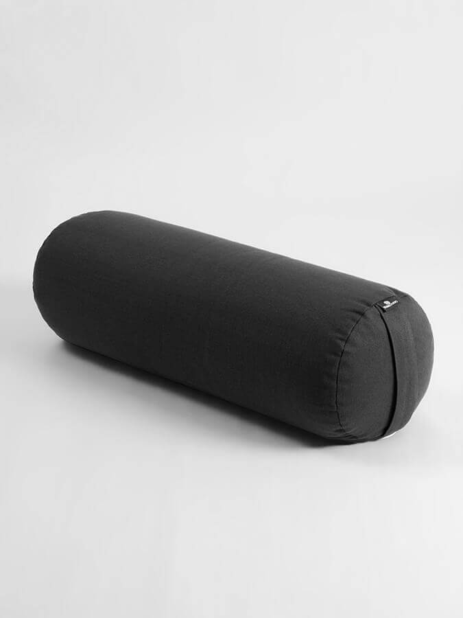 Yoga Studio Organic Cotton Buckwheat Lotus Meditation Bolster Cushion - mezetto Shopify Collective Yoga Studio Store